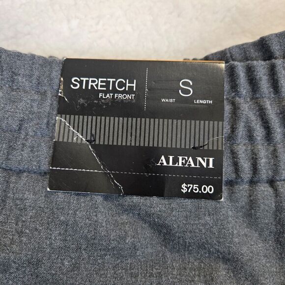 NWT $75 Alfani Mens Cargo Joggers Pants Sz S Gray Gorpcore Y2k Preppy - Picture 11 of 11